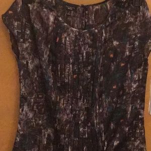 Talbot’s Woman’s Petite Top Pleated Front NWT